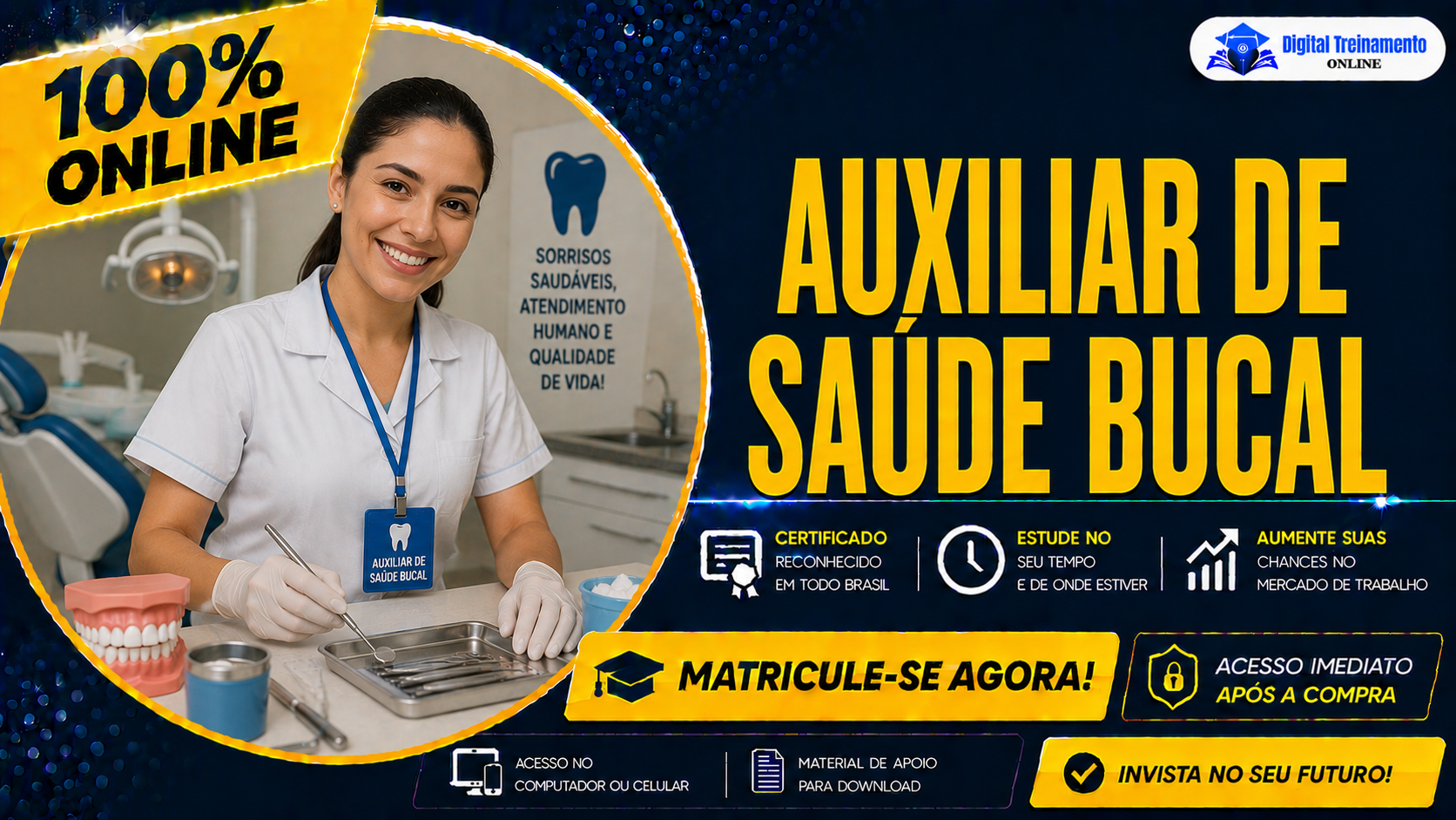 Auxiliar de Saúde Bucal