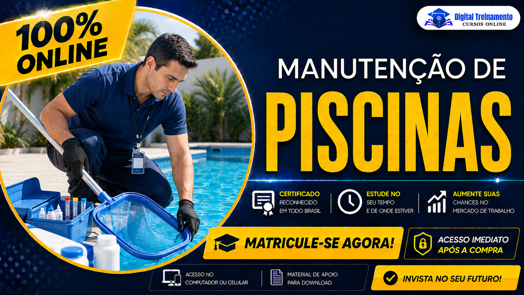 Manutenção de Piscinas
